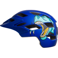 Bell Sidetrack Youth Helmet T-Rex Blue