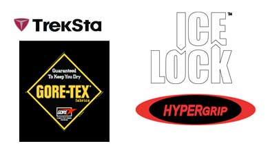 Treksta's various logo's