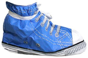 blue festival feet
