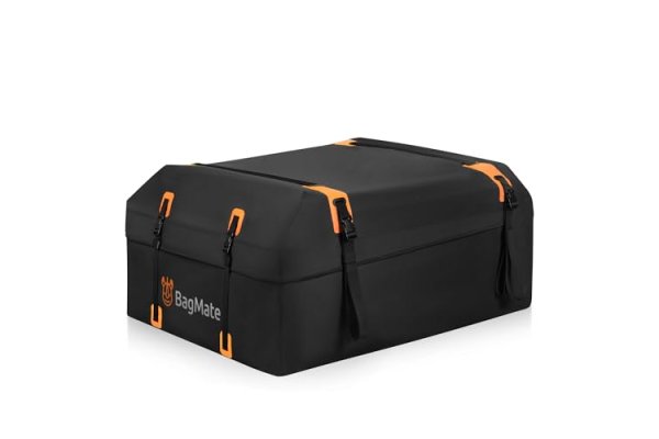 BAGMATE Waterproof Car Roof Bag - Car Rooftop Cargo Carrier