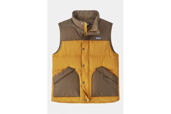 Patagonia Mens Downdrift Vest - Mid Brown