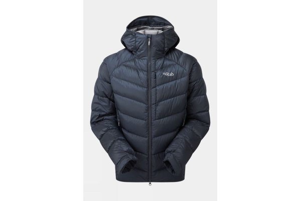 Rab Mens Glaceon Pro Down Jacket - Mid Grey