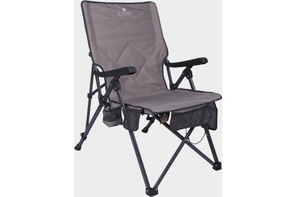 HI-GEAR Orlando Heated Recliner Chair, Grey