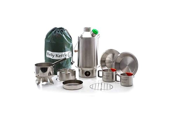 Ultimate Base Camp Kelly Kettle Kit - VALUE DEAL (1.6 ltr St