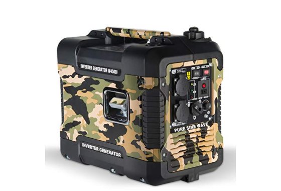 B�hmer-AG Camo Petrol Inverter Generator W4500i, 1.9 KW, U