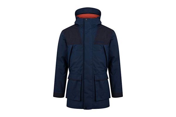 Berghaus Men's Breccan Parka Jacket, Vintage Indigo/Mood Ind