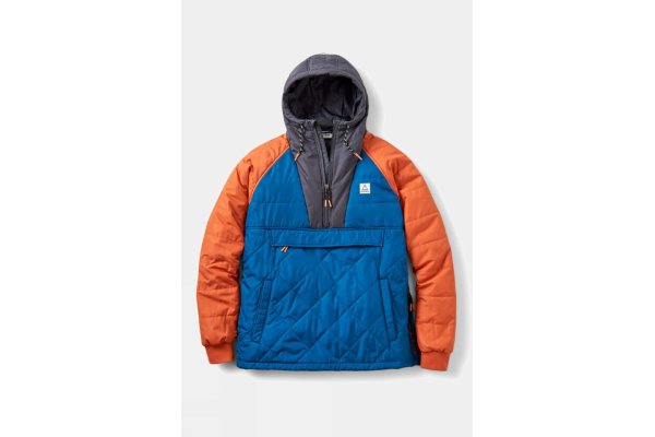 Passenger Mens Oceanic Recycled Insulated Half Zip Jacket -