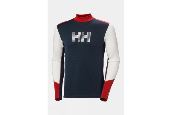 Helly Hansen Mens Lifa Merino Midweight Baselayer - Off Whi