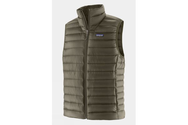 Patagonia Mens Down Sweater Vest - Dk Green