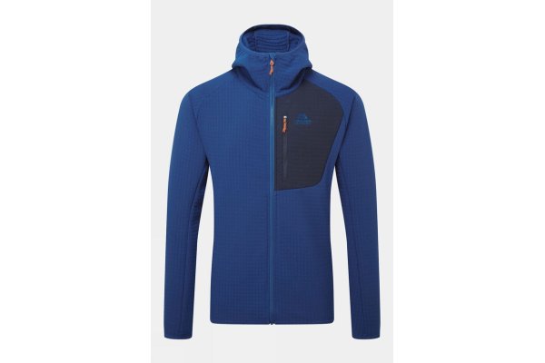 Mountain Equipment Mens Shroud Hooded Jacket - Mid Blue