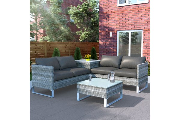 BillyOh Salerno 4 Seater Outdoor Rattan Garden Furniture Cor