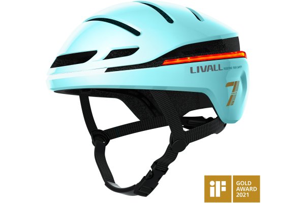 Livall Evo21 Smart Leisure Helmet Mint Large 58-62Cm