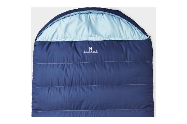 HI-GEAR Divine Double Sleeping Bag, BBL/BBL