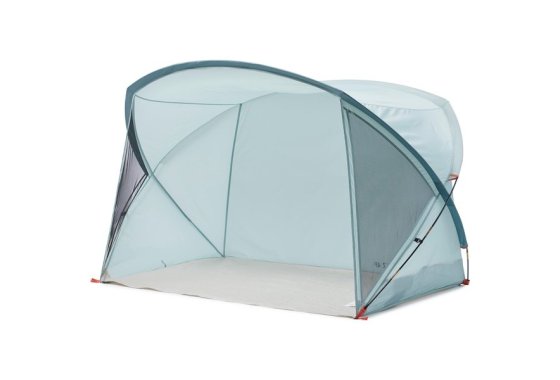 Camping Shelter With Poles - 4 Person - Arpenaz 4p