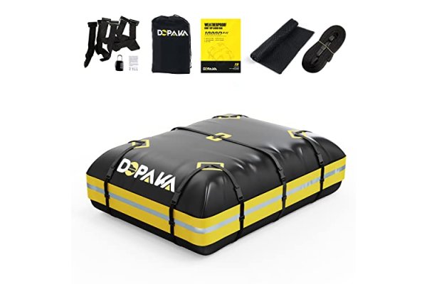 Rooftop Cargo Carrier Bag,100% Waterproof Heavy Duty 1000D C