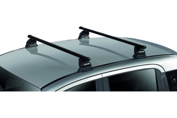 Halfords Non-Rail 115Cm Fix Point Steel Roof Bars Set003 (Pa