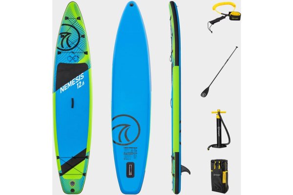 Freespirit Nemesis 12.6Ft Paddle Board Set, 6FT