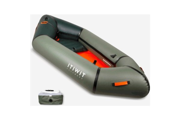 Packraft 100 Inflatable River Kayak Tpu 1p - Pr100