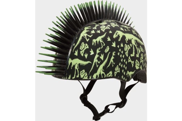 Trex Mohawk Helmet - Black, Black