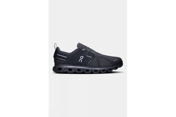 On Womens Cloud 6 Waterproof Shoes - Black
