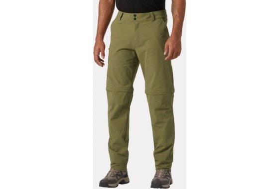Helly Hansen Men's Brono Softshell ZIP OFF Trousers Green 2X