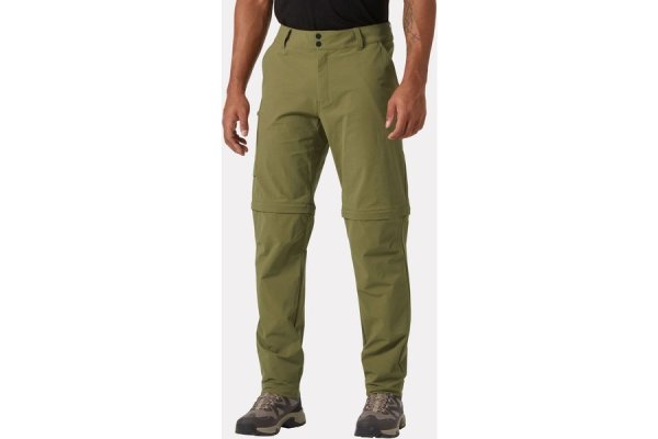Helly Hansen Men's Brono Softshell ZIP OFF Trousers Green 2X