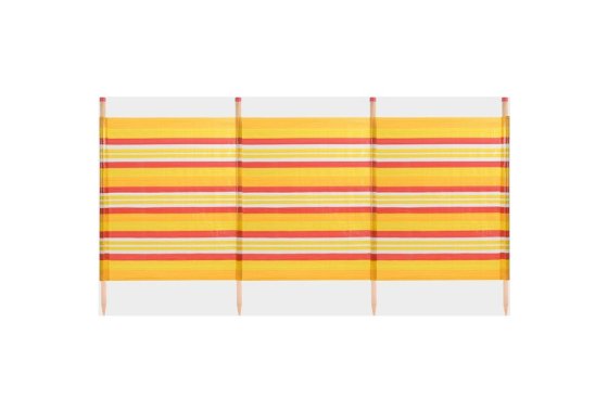 4 Pole Wooden Windbreak -