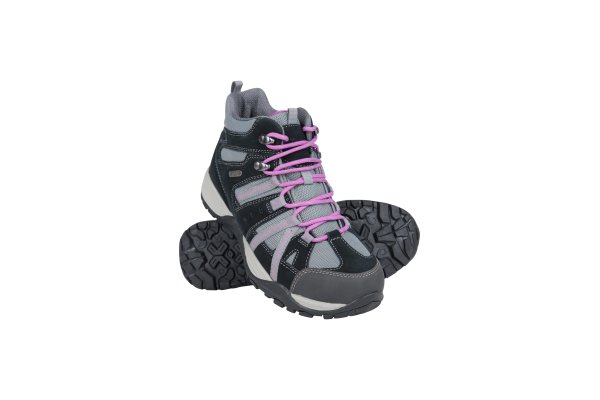 Direction Womens Wide Fit Waterproof Walking Boots - Grey