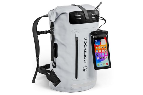 Earth Pak- Summit Waterproof Backpack Heavy Duty Roll-Top Cl