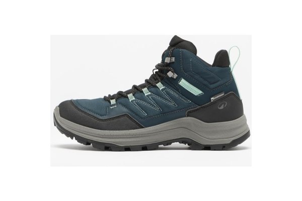 Women’s Waterproof Mountain Hiking Boots - MH100 Mid - Green