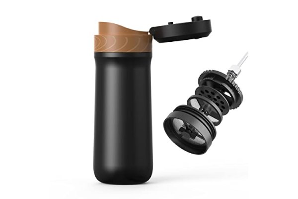 BENFUCHEN Portable French Press Coffee Maker Car-Go Vacuum I