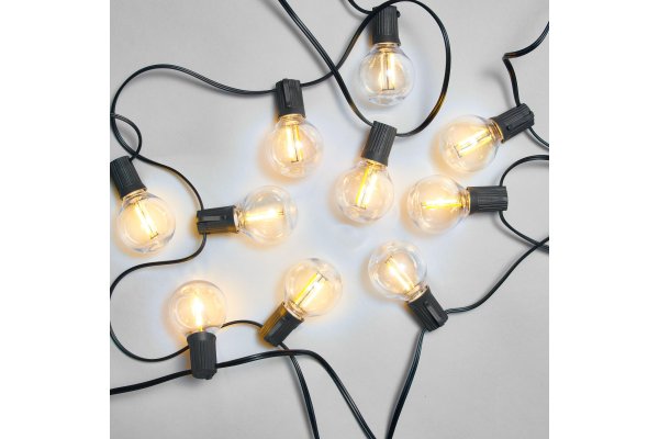 Hi-Gear 20 Dual Globe String Lights, Multi