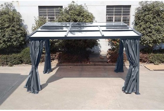 Four Seasons Wall Mounted Gazebo 3m x 3.65m
