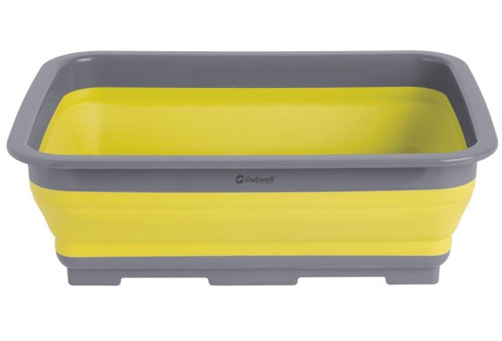 Outwell Yellow Silicone Washing Up Bowl