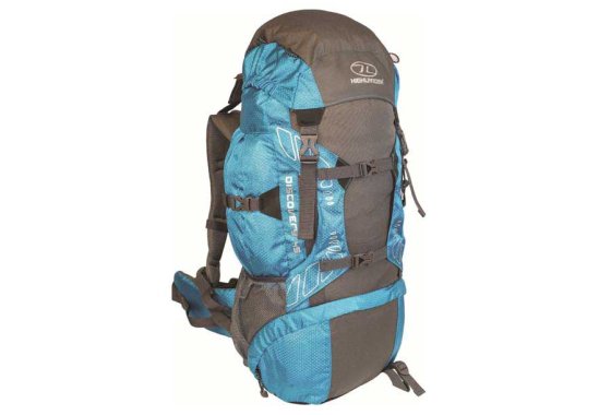 Highlander Discovery 45 Rucksack - Teal/Grey