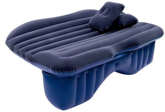 Inflatable Mattress For Back Seat Of Car With Electric Pump