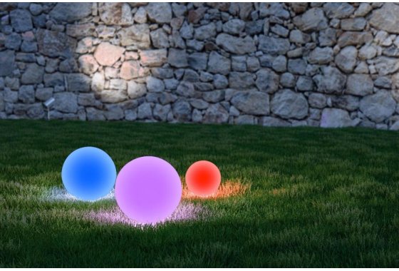 Outdoor Led Light Glow Ball Waterproof Colour Changing Outdoor Led Light Glow Ball