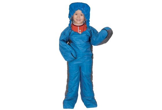 Kids Summit Onesie Sleeping Bag Suit - Blue