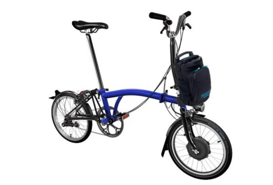 Brompton M6LU Electric Bike 2020 Blue Laquer