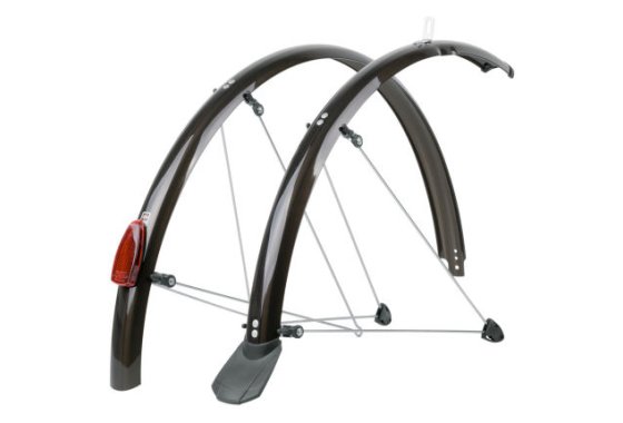 SKS Chromoplastic Road Mudguard Set   Clip-on Mudguards