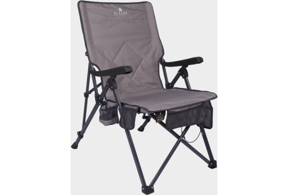 HI-GEAR Orlando Heated Recliner Chair, Grey