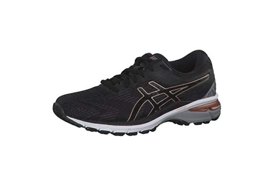 ASICS Women's GT-2000 8 Trail Running Shoe, Black/Rose Gold,