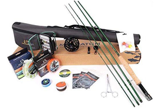 MAXIMUMCATCH Maxcatch Premier Fly Fishing Rod and Reel Combo