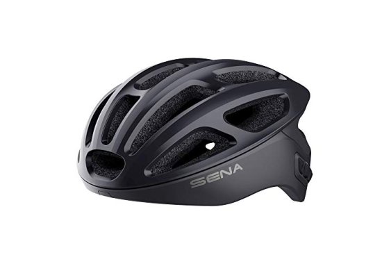 Sena R1 Smart Cycling Helmet (Matte Black, Large)