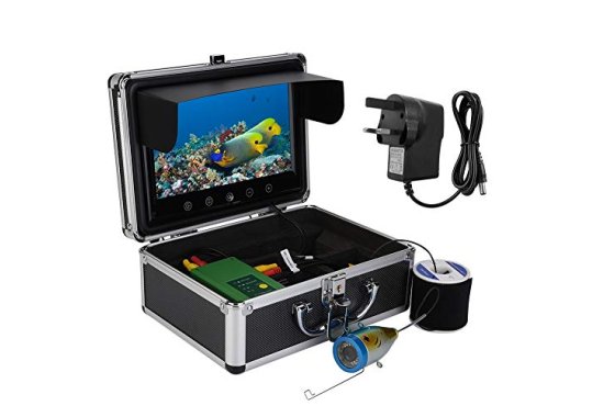 Bewinner Portable Underwater Fishing Camera with Carrying Ca