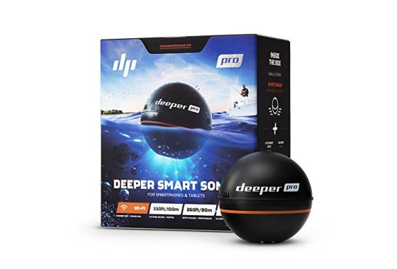 Deeper PRO Smart Portable Sonar - Wireless Wi-Fi Sonar for K