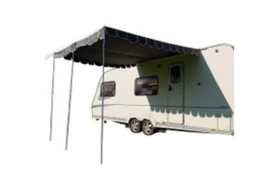 Caravan Sun Shade Canopy Charcoal