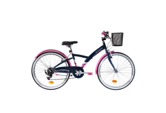 Decathlon Btwin Original 500 Kids Hybrid Bike - 24