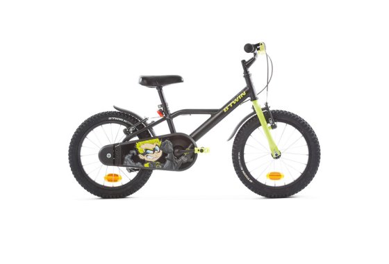 Decathlon Btwin 500 Dark Hero Kids Bike - 16