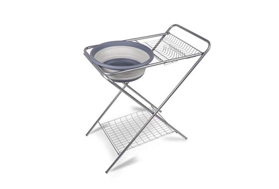 Kampa Washing Up Camping Stand with Collapsible Bowl